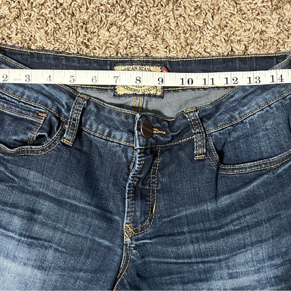 Dear John Dark Blue Straight Leg Jeans Size 29 - Picture 10 of 11